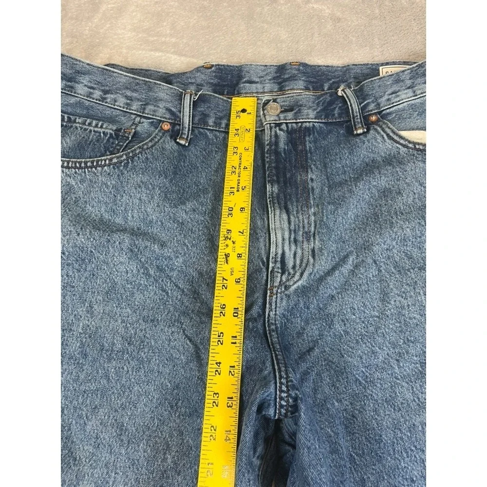 Gap Baggy Fit Jeans Mens 40x30 Skate Streetwear Light Wash Denim